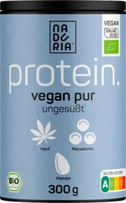 Proteinpulver Hanf, Macadamia & Mandel, ungesüßt, vegan, 300 g