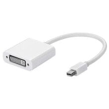 EWENT EW-140505-001-B-P Mini DisplayPort To DVI-I24+5 M/F Adapter 15 cm