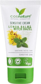 Gesichtscreme für empfindliche Haut mit Melisse und Hamamelis - Cosnature Melisa Bio Sensitive Cream