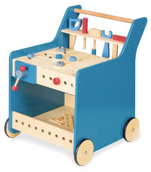 Купить детские игрушки и игры Pinolino®: Werkzeugwagen Kalle, blau