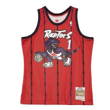 Mens Mitchell & Ness NBA RELOAD SWINGMAN JERSEY - RAPTORS 1998 TRACY MCGRADY купить онлайн