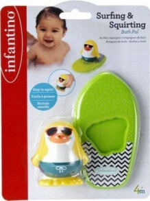 Игрушки для ванной для детей до 3 лет Детская игрушка для ванны B kids Пингвин серфер