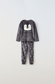 1-6 years/ fleece penguin pyjamas