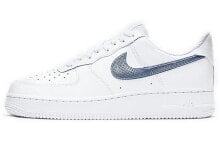 Nike Air Force 1 Low 防滑耐磨 低帮 板鞋 男女同款 白色 / Кроссовки Nike Air Force 1 Low CW7567-100