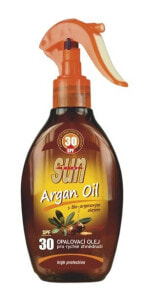 Средства для загара и защиты от солнца sun  Argan Oil SPF30  Аргановое масло для загара  спрей 200 мл