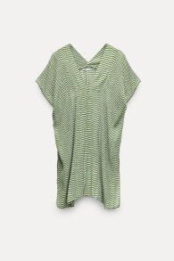 Zw collection striped blouse with vents