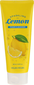 Gesichtsreinigungsschaum für Akne und fettige Haut - Holika Holika Sparkling Lemon Foam Cleanser