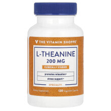 L-Theanine, 100 mg, 120 Vegetable Capsules