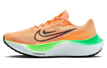 Nike Zoom Fly 5 可回收材料 低帮 跑步鞋 女款 橙黑绿 / Кроссовки Nike Zoom Fly 5 DM8974-800