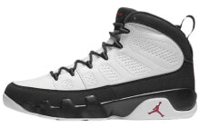 Jordan Air Jordan 9 Retro OG 高帮 复古篮球鞋 GS 黑白 2016年版 / Кроссовки Jordan Air Jordan 9 Retro OG GS 2016 302359-112