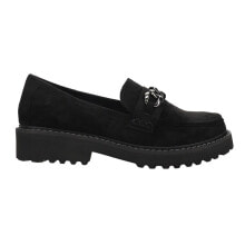 Купить черные женские балетки Corkys: Corkys Literally Lug Sole Loafers Womens Black 10-0123-BKFS