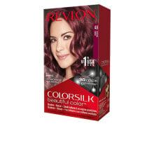 Revlon ColorSilk Beautiful Color No. 48 Burgundy Стойкая краска для волос без аммиака, оттенок бордовый