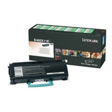 Купить картриджи для принтеров Lexmark: Тонер Lexmark E460X11E Чёрный