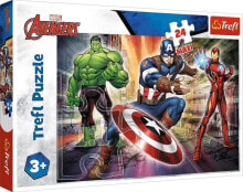 Купить пазлы для детей Trefl: Trefl Puzzle 24 Maxi W świecie Avengersów