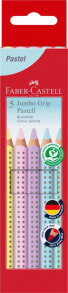 Купить чернографитные карандаши для детей Faber-Castell: Faber-Castell Faber-Castell 110991 ołówek kolorowy Wielobarwny 5 szt.