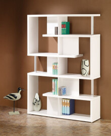 Coaster Home Furnishings dexter Five Tier Double Bookcase