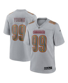 Nike men's Chase Young Gray Washington Commanders Atmosphere Fashion Game Jersey