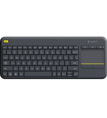 Клавиатуры клавиатура Беспроводная Logitech K400 Plus  RF QWERTZ Черный 920-007157