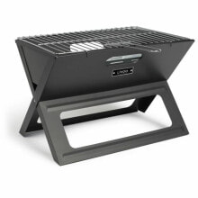 Folding Portable Barbecue for use with Charcoal Livoo Doc268 Steel 44,5 x 28,5 cm