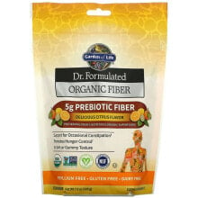 Клетчатка Garden of Life, Dr. Formulated Organic Fiber, Citrus, 7.9 oz (223 g)