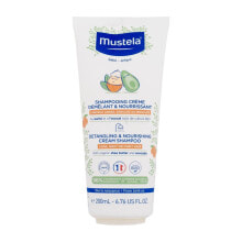 Mustela Bébé Detangling & Nourishing Cream Shampoo 200 ml shampoo für Kinder