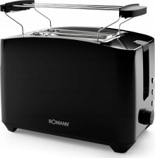 Toster Bomann Bomann TA 6065 CB black 2 Slice Toaster