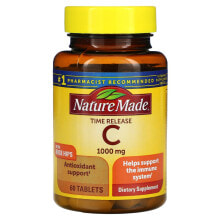 Vitamin C with Rose Hips, Time Release, 1,000 mg, 60 Tablets