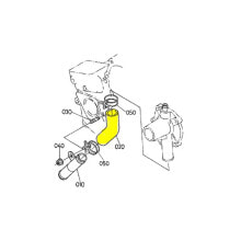 FISCHER PANDA Z482 D722 Waterpump Hose