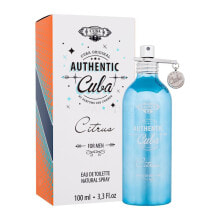 Купить женская парфюмерия Cuba: Cuba Authentic Citrus 100 ml eau de toilette für Herren