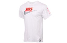 Nike Sportswear 复古图案直筒印花短袖T恤 男款 白色 / Футболка Nike Sportswear T CW0376-100
