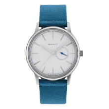 Мужские наручные часы с ремешком Мужские наручные часы с синим текстильным ремешком Gant GT048002 7630043916964 ( 42 mm)