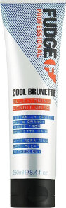 Blauer Conditioner gegen Rot- und Orangetöne für farbbehandeltes brünettes Haar, tube - Fudge Cool Brunette Blue-Toning Conditioner