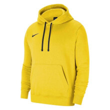 Мужские спортивные худи Мужское худи с капюшоном спортивное желтое с логотипом Nike Club 20 Hoodie