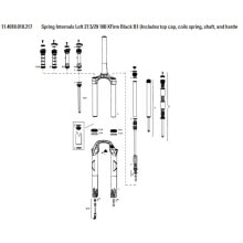 ROCKSHOX Spring Coil X-Firm Recon Silver RL B1/TK C1