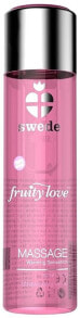 Massagegel Schaumwein mit Erdbeeren - Swede Fruity Love Massage Warming Sensation Sparkling Strawberry Wine