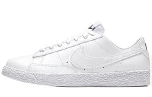 Nike Blazer Low 低帮 板鞋 GS 白 / Кроссовки Nike Blazer Low GS 555190-102