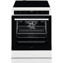 Electrolux CCB6445BBW Отдельностоящая плита для готовки Керамический Черный, Белый A 940 002 915