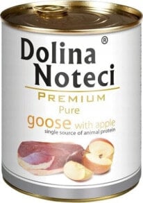 Dolina Noteci Dolina Noteci Premium Pies Pure Gęś i jabłko puszka 800g