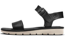 Timberland添柏岚 Lotty Lou Sandal 扣带运动凉鞋 女款 黑色 / Сандалии Timberland Lotty Lou A2875015