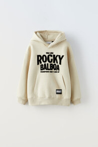 Rocky ™ flocked hoodie