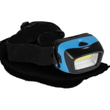 Stirnlampe KAMPA Signal Batterien 3 Modi Schwarz und Blau