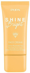 Aufhellende Gesichtscreme - Pupa Shine Bright Illuminating Face Cream