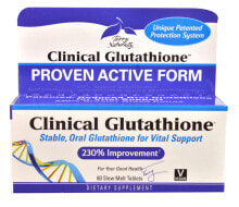 Антиоксиданты terry Naturally Clinical Glutatione Стабильный пероральный глутатион -  60 медленно растворимых таблеток