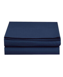 Elegant Comfort silky Soft Flat Sheet, King