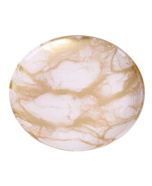 Classic Touch set of 4 Marble 6.5