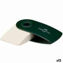 Ластик Faber-Castell Sleeve Mini Чехол Зеленый (12 штук)