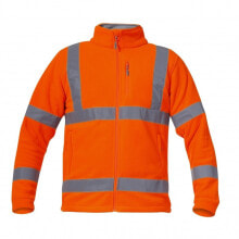 Lahti Pro Orange XXL warning fleece jacket (L4011005)