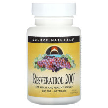 Resveratrol 200, 200 mg, 60 Tablets