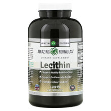 Лецитин Amazing Nutrition, Лецитин, 1200 мг, 240 мягких таблеток