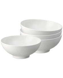 Denby arc Collection Porcelain Cereal Bowls, Set of 4